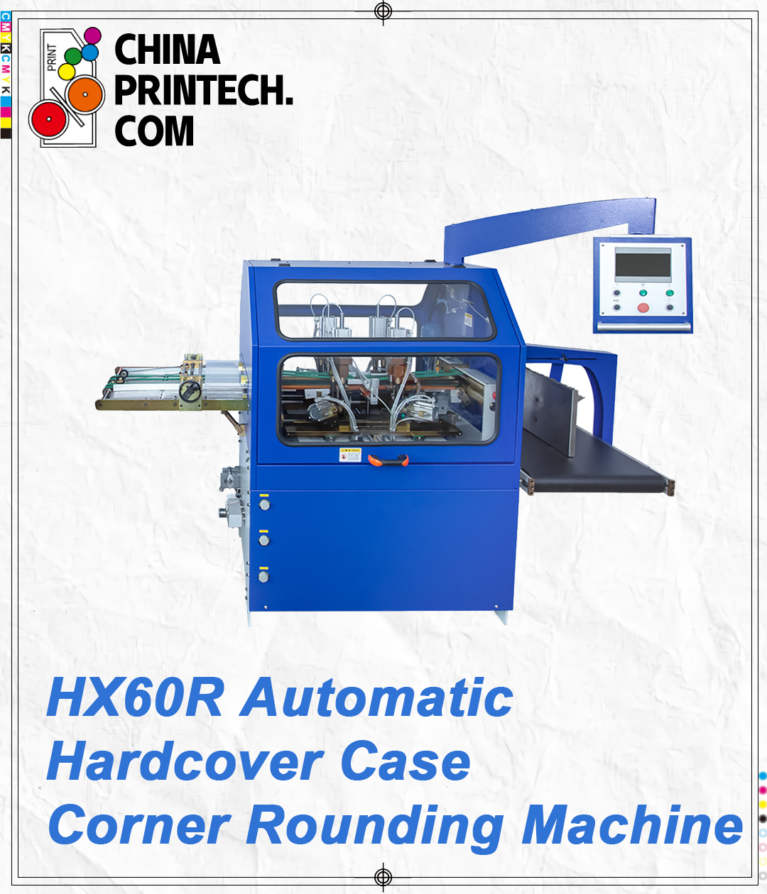 Hardcover Case Rounding Machine